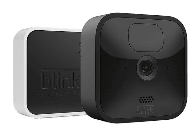 Cámara de vigilancia IP - Amazon Blink Outdoor, HD, WiFi, Alexa, Visión Nocturna