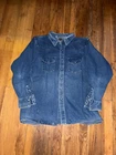 Vintage 50s 60s BB Brand Sanforized Denim Shirt L/XL made in USA