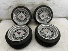 Bmw E30 17 X 8.5 10 Basketweave Mesh Wheels Wo Tires 4 X 100 See Pics