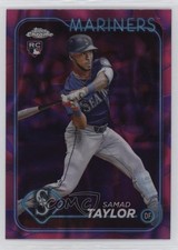 2024 Chrome Update Magenta & Purple Lava Lamp Refractor /299 Samad Taylor 0a3b