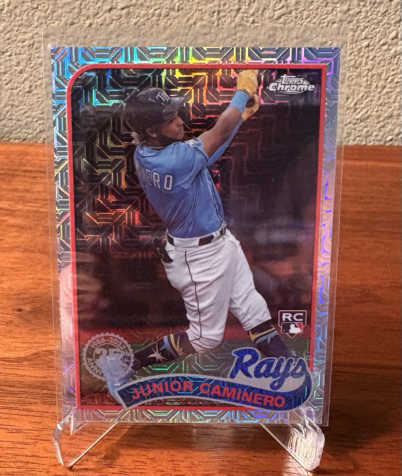 2024 Topps - 1989 Topps Chrome Silver Pack Junior Caminero #T89C-34 (RC)
