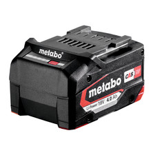 Metabo 18v Battery pack, 4.0Ah Li-Power Lithium-Ion, CAS - 625027000
