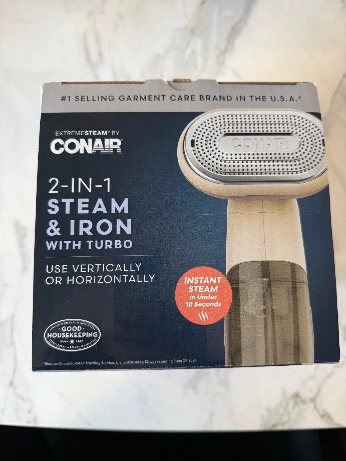 Conair Turbo Extreme Steam 2-in-1 Steam and Iron with Turbo