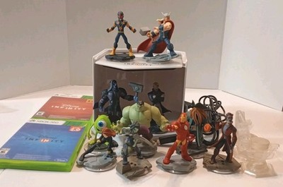 XBOX 360 Disney Infinity 2.0 & 3.0 Games w/ Portal & Figures 