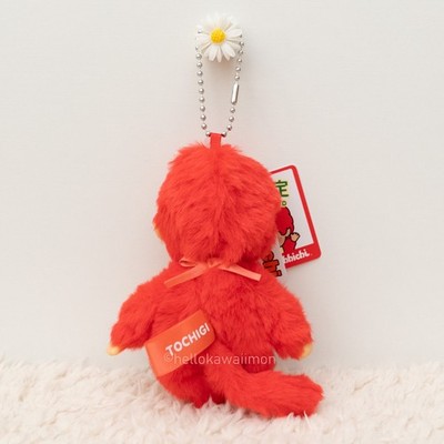 Monchhichi Tochigi Limited Keychain Bag Charm Strawberry Sekiguchi