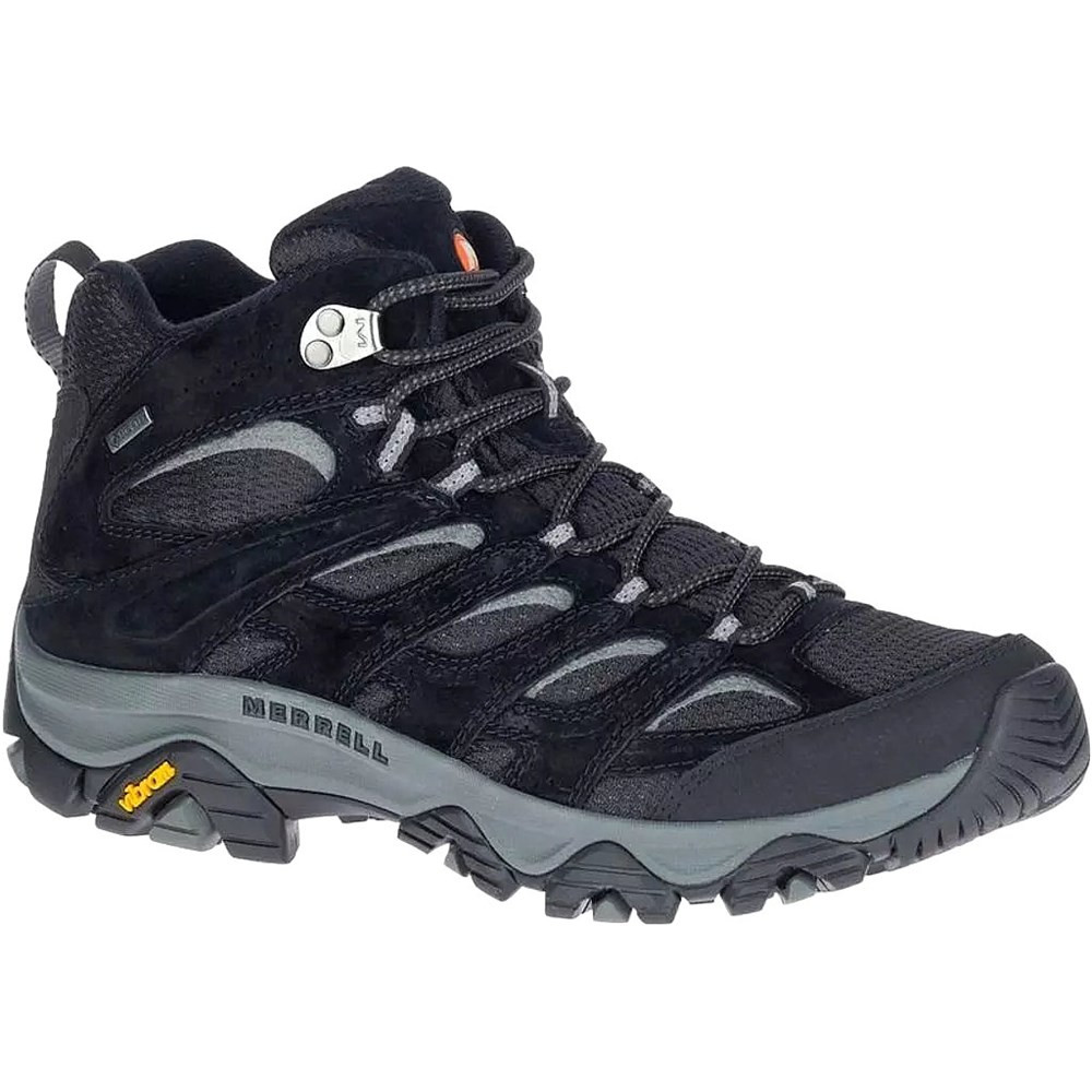 Scarpe Da trekking Uomo Merrell Moab 3 Mid Gtx Gore tex J036243 Nero