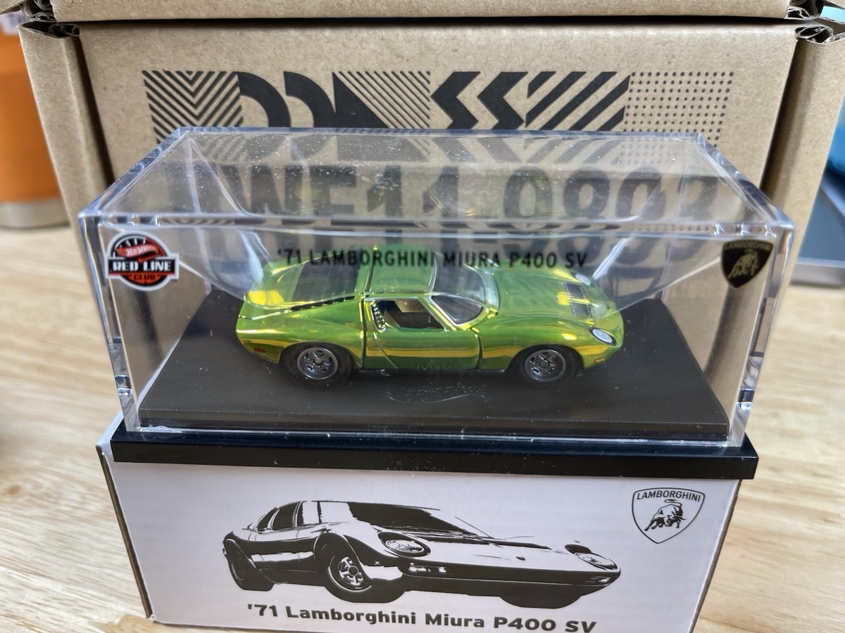 ミニカー RLC Exclusive '71 Lamborghini Miura P400 RLC Exclusive '71 Lamborghini Miura P400 SV | Mattel Creations