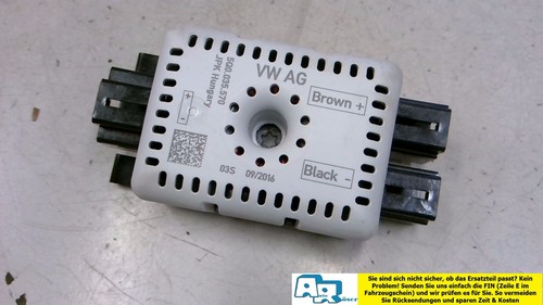 Antennenverstärker Entstörfilter 5Q0035570 VW Golf 2.0 TDI Bluemotion Technology