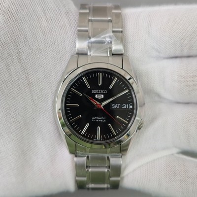 Seiko 5 Sports SNKL45K1 37mm Black Dial Stainless Steel New Men's Watch