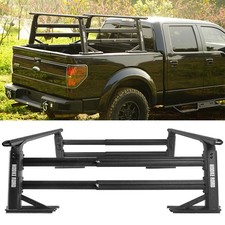 Hooke Road Aluminum Bed Ladder Cargo Rack Universal Pickup Truck Adjustable