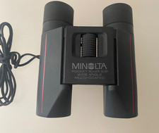Vintage Minolta Pocket 10x25 Binoculars 6.5 Degrees Wide, Multi-Coated