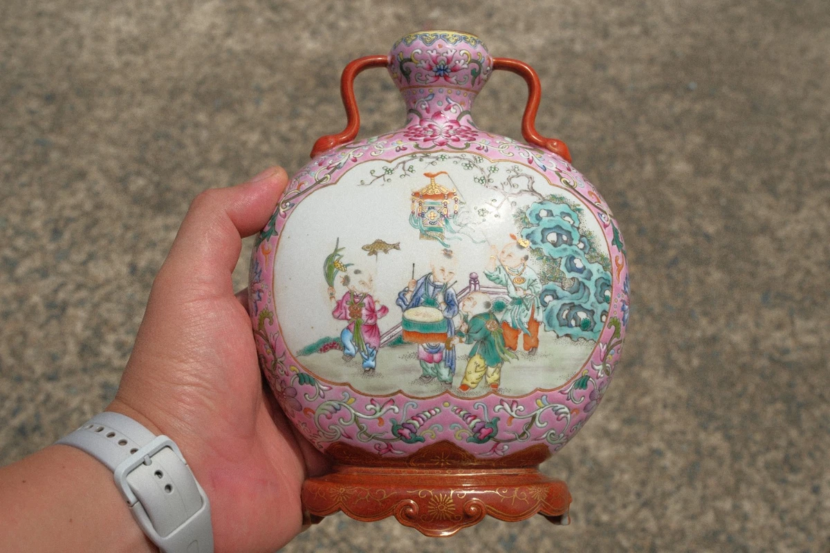 乾隆Mark 印第安纳中国古董花瓶| eBay
