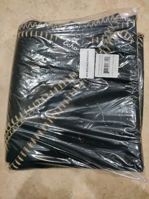 Echo New York Oversized Triangle Wrap in Black - NEW