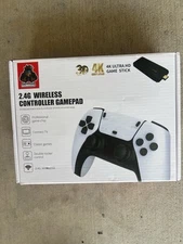 T.V Game Stick with Two Wireless Controllers 64gb 10000 for Retro Video Game NIB