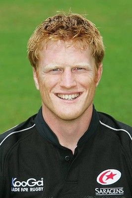 Hugh Vyvyan pictured at the Saracens squad photocall at Bramley R- 2004 Photo