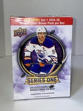NHL Hockey Mega Box 2025-26 Upper Deck Series 1 NHL Hockey Trading Cards
