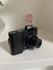 Samsung NV10 Blue Digital Camera Schneider Lens 10MP 3x Zoom Black Kit