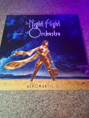 The Night Flight Orchestra Aeromantic II - Never Spun - Clear Vinyl Lp Gatefold