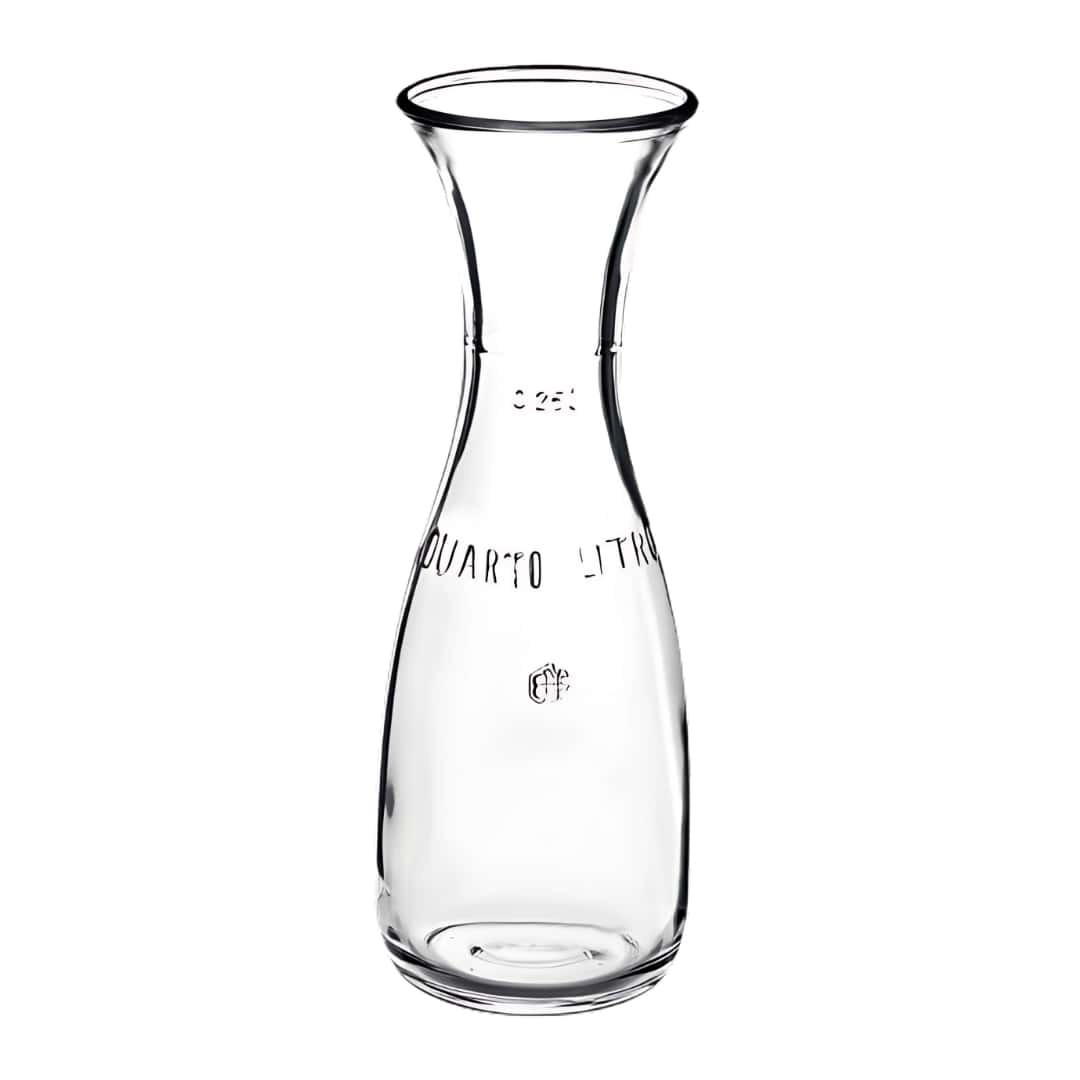 Bormioli Rocco Measuring Jug Carafe With Stamp Clear Glass 0.25 lt 19 cm