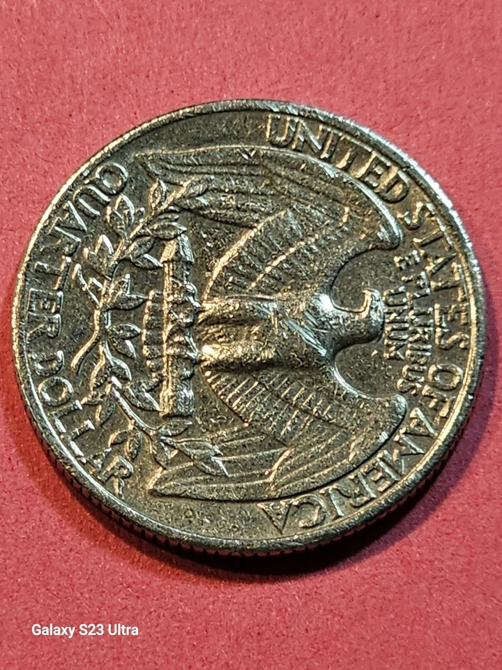 1981P Washington Quarter Dollar, Motto O/R Die Errors, Date & (L)-Liberty On RIM - Image 3 of 4