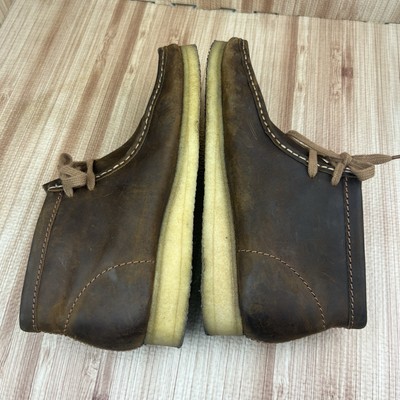 Clarks Originals Wallabee Chukka Boots Mens Size 10.5M Brown 