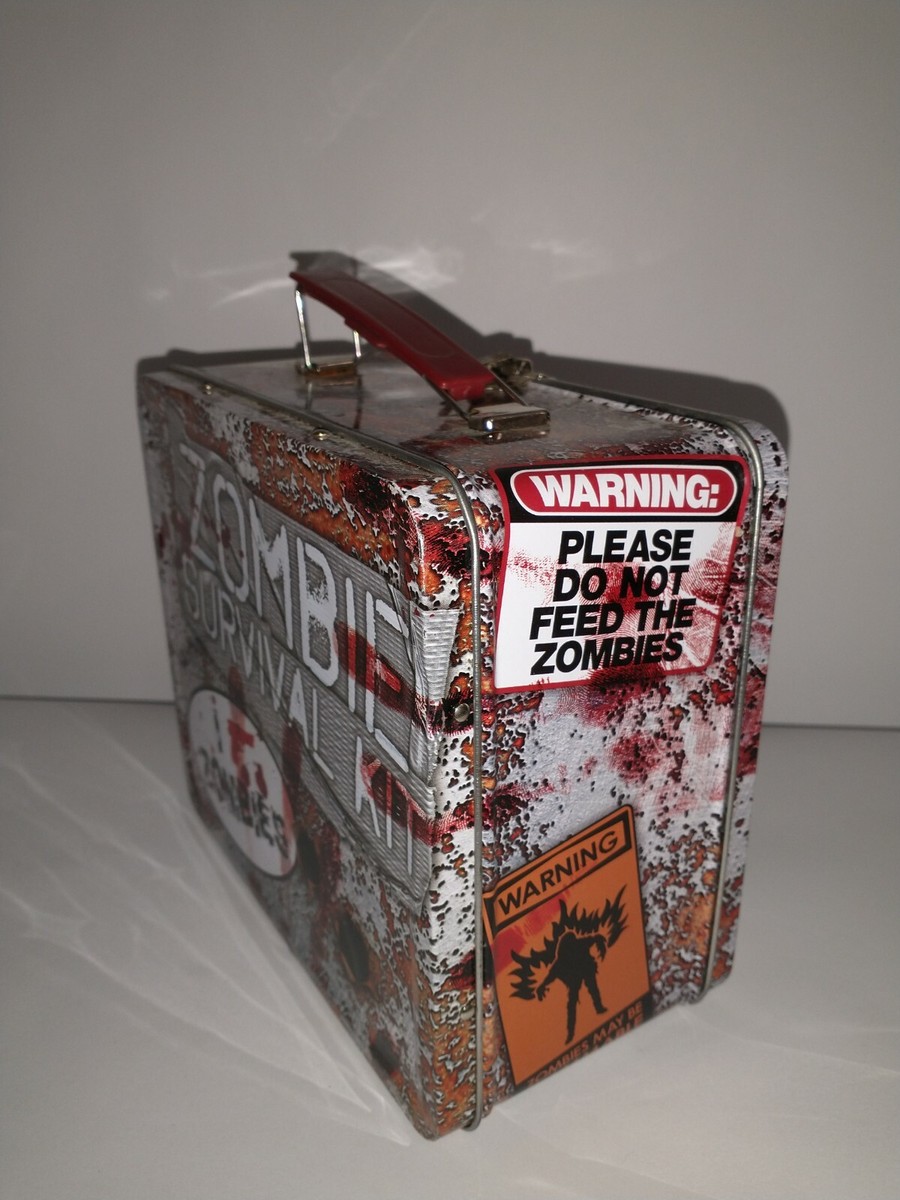 Zombie Survival Kit Lunch Box | eBay