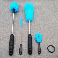 Water Bottle Cleaning Brush Set Long Handle Bristle Brush Kitchen Cleaning Tools