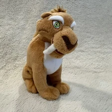 Ty Beanie Babies Ice Age Diego Sabertooth Tiger 6" Plush 2009 Stuffed Animal