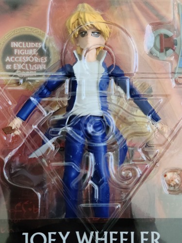 YU-GI-OH! SERIE 1 JOEY WHEELER 5" ACTION FIGURE E CARD PHATMOJO (NUOVA CON SCATOLA) - Foto 2 di 3