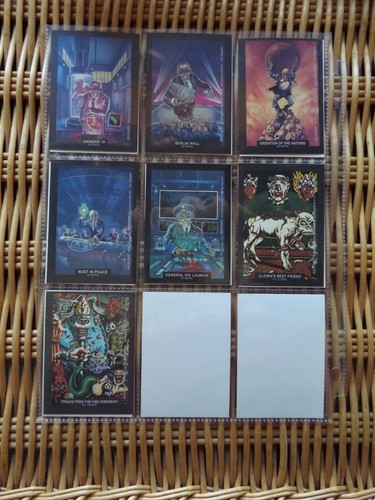 1991 BROCKUM ROCK CARDS MUSIC ART 16 Megadeth,  Iron  Maiden, Winger - Picture 2 of 2