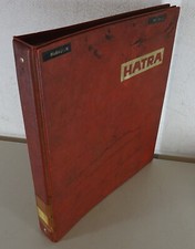 Betriebsanleitung / Teilekatalog Hatra Tandem Rüttelwalze TRW 20 / TW 21