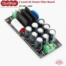 ZS-0001 Scheda Filtro Alimentazione AC a 3 Livelli Blocca Tensione DC per Isolamento Audio #sz