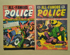 All-Famous Police Cases #6 & 9 (Star) - L. B. Cole Covers - Golden Age Crime Lot
