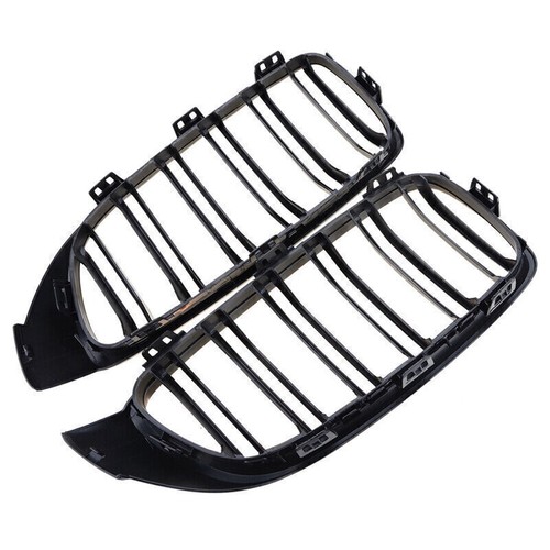 Kidney Grille Dual Slat M4 Grill Cover Black For BMW 4Series F32 F33 F36 F82 F80 - Bild 5 von 10