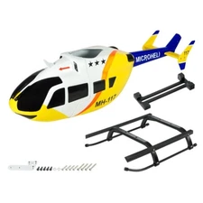 Microheli Airbrush Fiberglass EC145 Scale (D) - GOOSKY S2