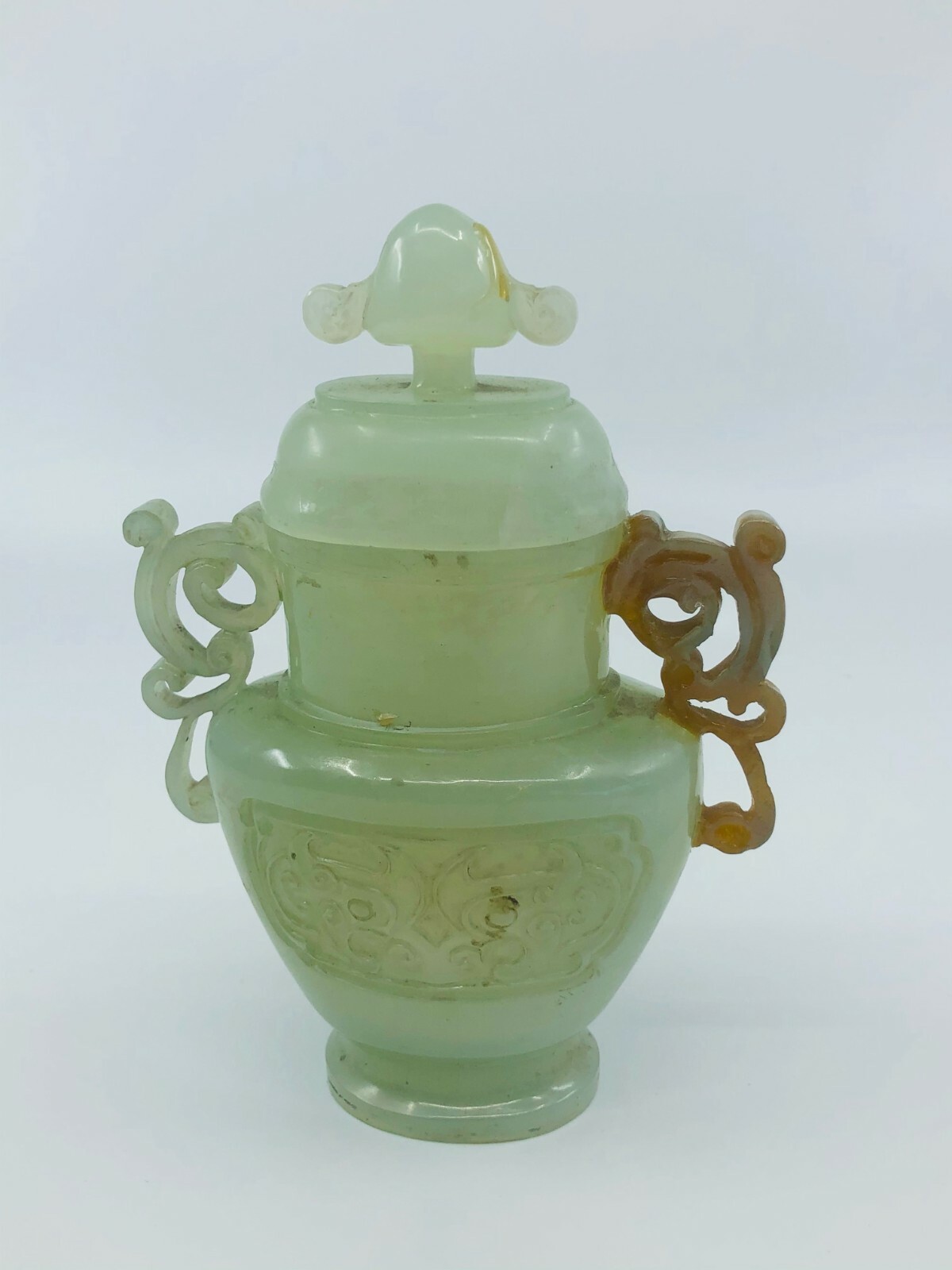 A very rare unique Jade Vase eBay