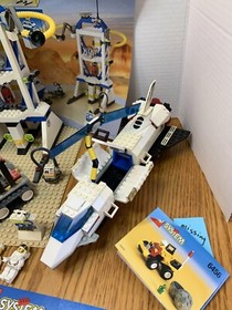 LEGO 6456 Vintage Town Space Port Mission Control, Nearly Complete