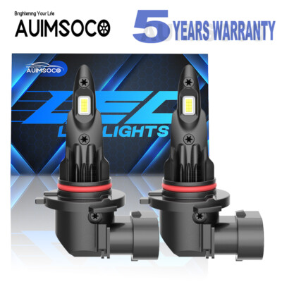For Buick LaCrosse Base Sedan 3.6L 2014-2016 9012 LED Headlight Bulbs Dual Beam