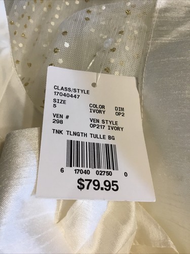 NWT Flower Girl Dress Recital Bridesmaid Formal Party Fairy Mesh Full Sparkle 5 - Picture 9 of 10
