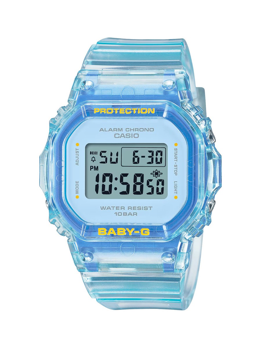 Casio BABY-G Bright Pastel Blue Color Watch BGD565SJ Series