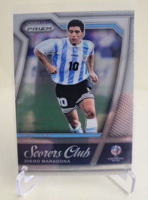 2024 PANINI PRIZM COPA AMERICA DIEGO MARADONA SCORERS CLUB #29 