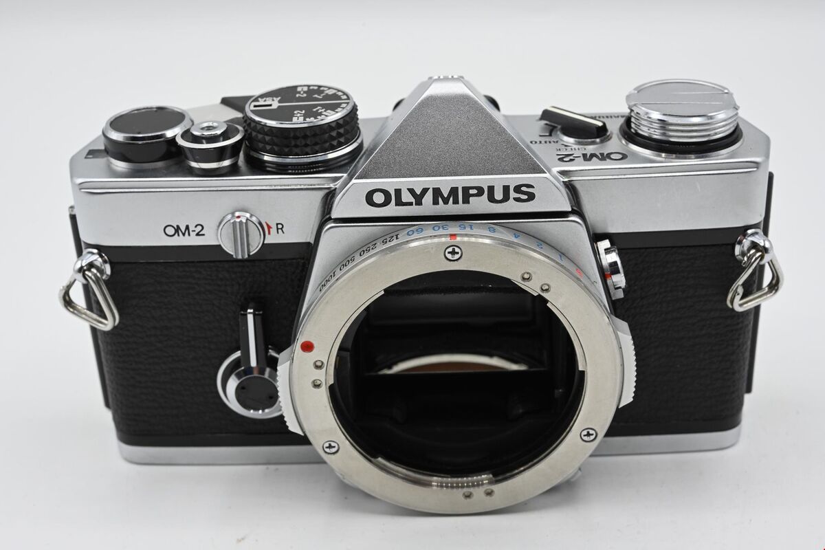 Olympus OM-2 OM-2n in Chrome or Black w/ optional 50mm f/1.8 Olympus OM-2 OM-2n in Chrome or Black w/ optional 50mm f/1.8