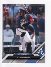 2024 Topps Now Road to Opening Day Ozzie Albies Atlanta Braves    OD-158