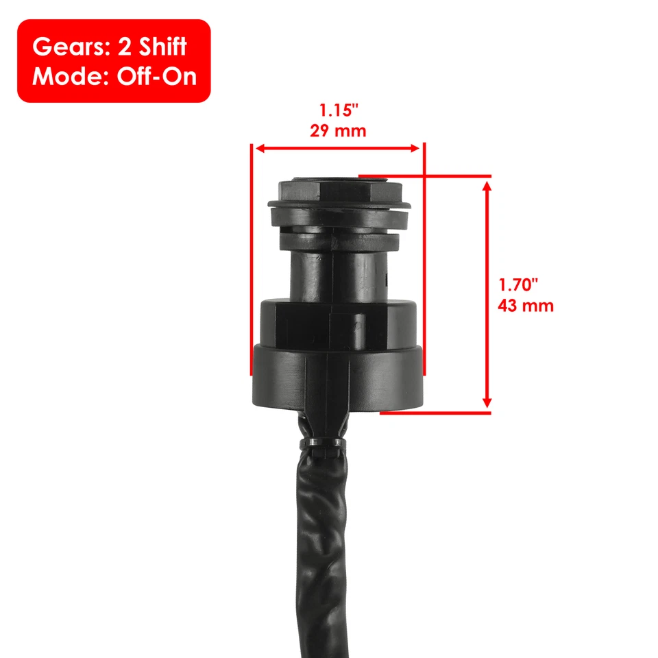 Llave interruptor encendido para Yamaha Badger 80 YFM80 1985 1986 1987 1988 Foto 2 de 4