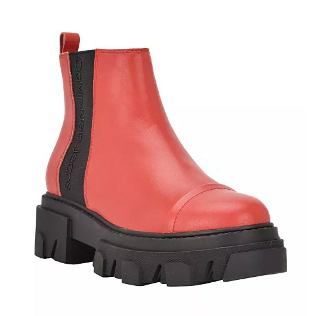 Red sole ankle boots sale