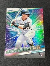 2024 Topps Series 1 HENRY DAVIS Rookie RC Pirates STARS OF MLB #SMLB-27