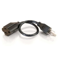 C2G Legrand Universal Power Cord, Computer Extension Cord with 18 AWG Power