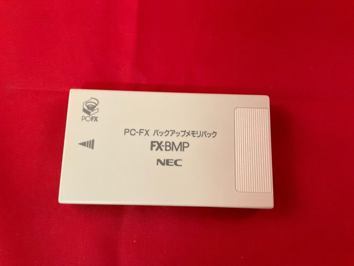 NEC PC-FX Back up Memory Pack Boxed FX-BMP Untested From JAPAN