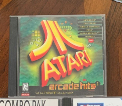 ATARI ARCADE HITS Hasbro Interactive PC CD ROM WIN 95/98 Vintage PC Game