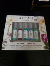 CLEAN RESERVE Classic Mini Rollerball Perfume Layering Set  5 x 0.17 oz